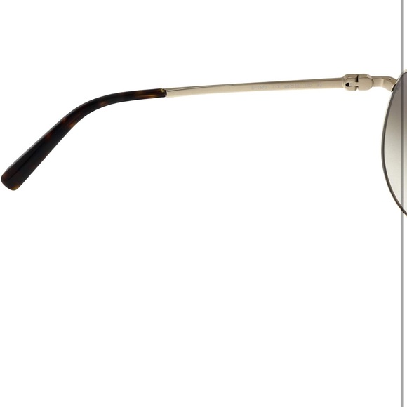 NWTs Salvatore Ferragamo Aviator Sunglasses SF157S 717 Gold Havana 60mm 157 - Picture 7 of 7